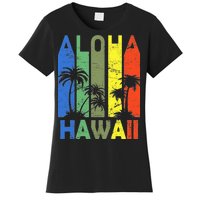 Retro Aloha Hawaii Logo Women's T-Shirt