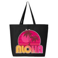 Retro Aloha Summer Fun Pink Logo 25L Jumbo Tote