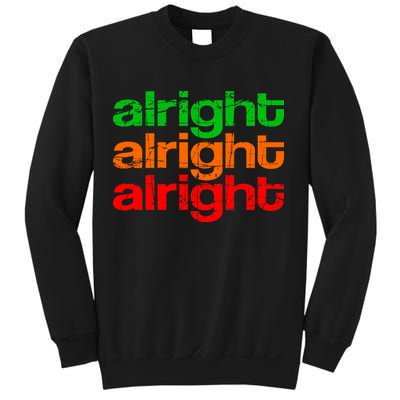 Retro Alright Logo Sweatshirt