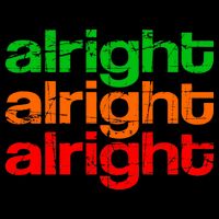 Retro Alright Logo Cropped Pullover Crew