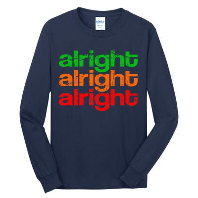 Retro Alright Logo Tall Long Sleeve T-Shirt