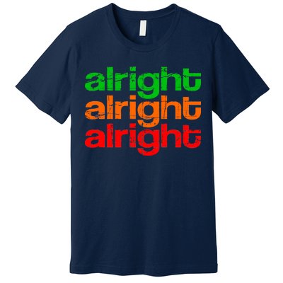 Retro Alright Logo Premium T-Shirt