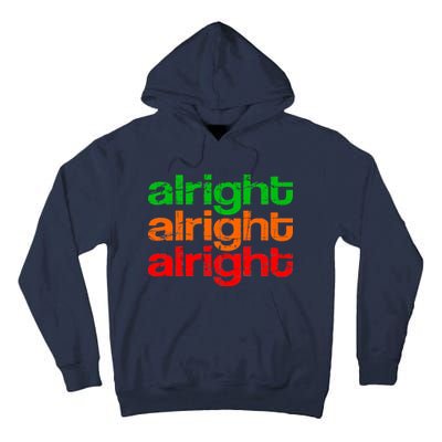 Retro Alright Logo Tall Hoodie