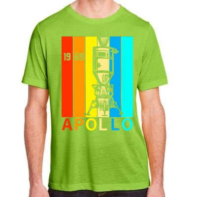 Retro Apollo 11 50th Anniversary 1969 Adult ChromaSoft Performance T-Shirt