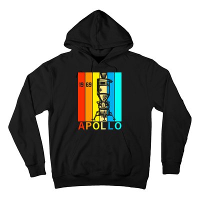 Retro Apollo 11 50th Anniversary 1969 Hoodie