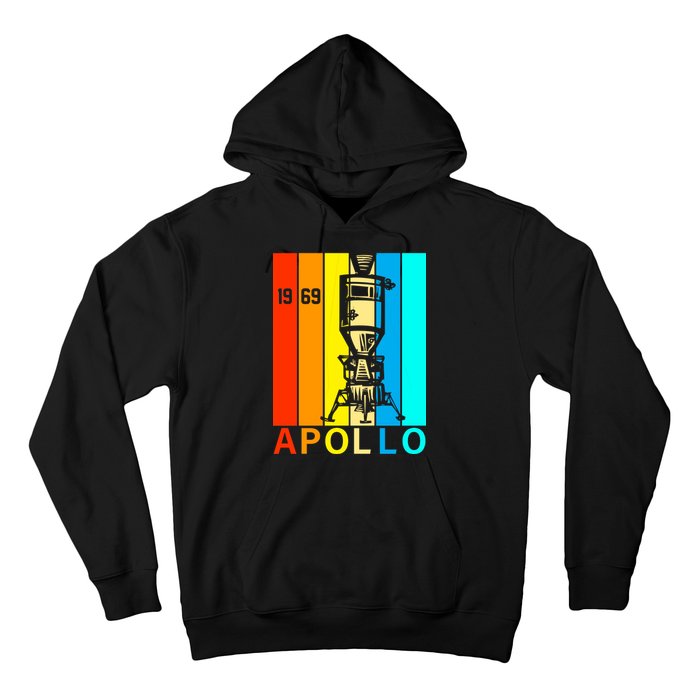 Retro Apollo 11 50th Anniversary 1969 Hoodie