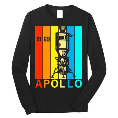 Retro Apollo 11 50th Anniversary 1969 Long Sleeve Shirt