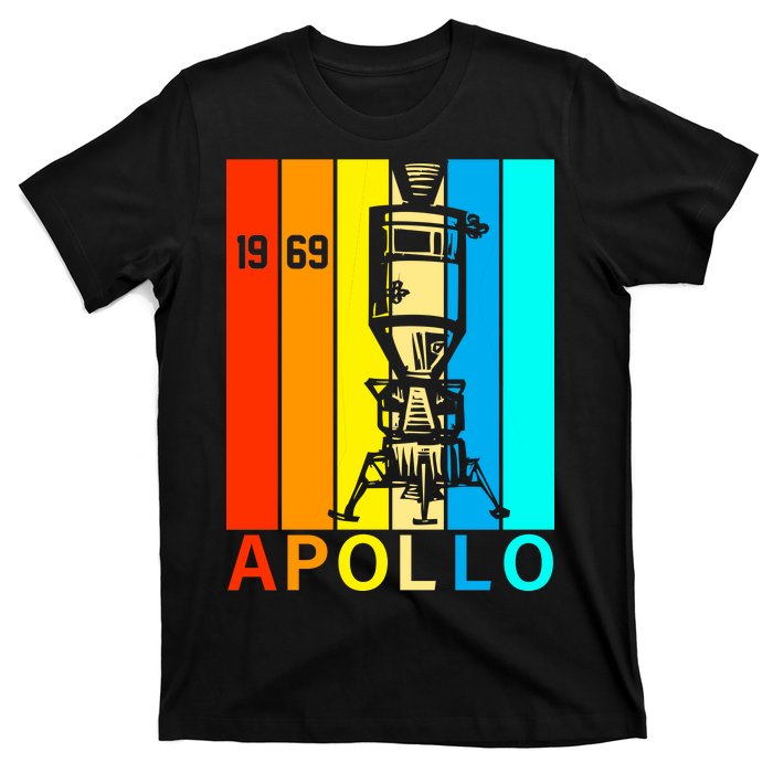 Retro Apollo 11 50th Anniversary 1969 T-Shirt