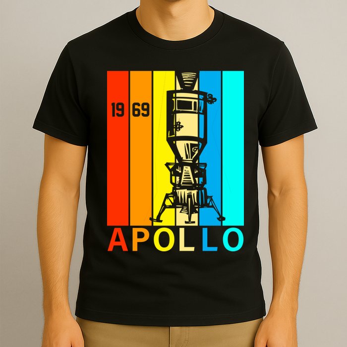 Retro Apollo 11 50th Anniversary 1969 T-Shirt