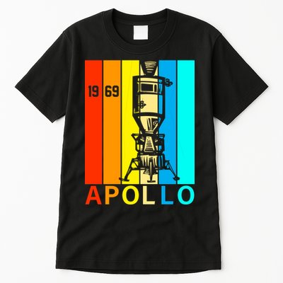 Retro Apollo 11 50th Anniversary 1969 Tall T-Shirt