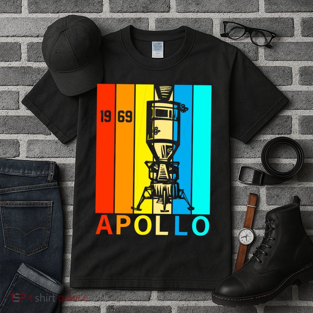 Retro Apollo 11 50th Anniversary 1969 Tall T-Shirt
