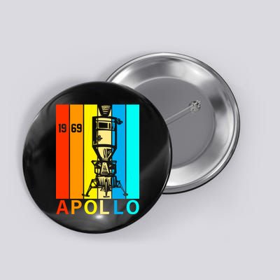 Retro Apollo 11 50th Anniversary 1969 Button
