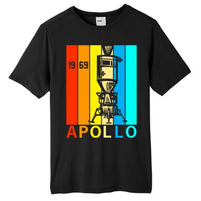 Retro Apollo 11 50th Anniversary 1969 Tall Fusion ChromaSoft Performance T-Shirt