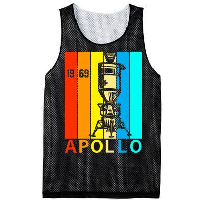 Retro Apollo 11 50th Anniversary 1969 Mesh Reversible Basketball Jersey Tank