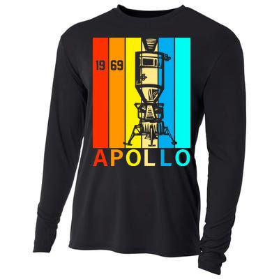 Retro Apollo 11 50th Anniversary 1969 Cooling Performance Long Sleeve Crew