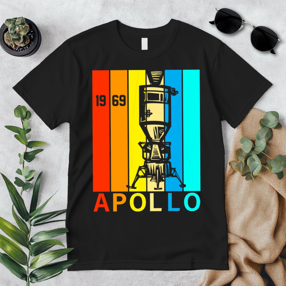 Retro Apollo 11 50th Anniversary 1969 Premium T-Shirt