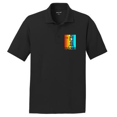 Retro Apollo 11 50th Anniversary 1969 PosiCharge RacerMesh Polo