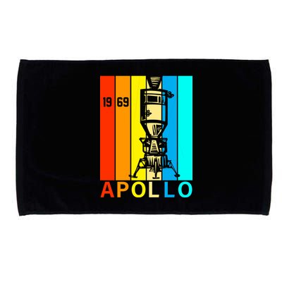 Retro Apollo 11 50th Anniversary 1969 Microfiber Hand Towel