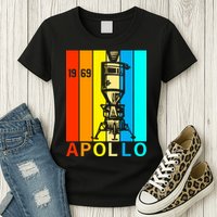 Retro Apollo 11 50th Anniversary 1969 Womens T-Shirt