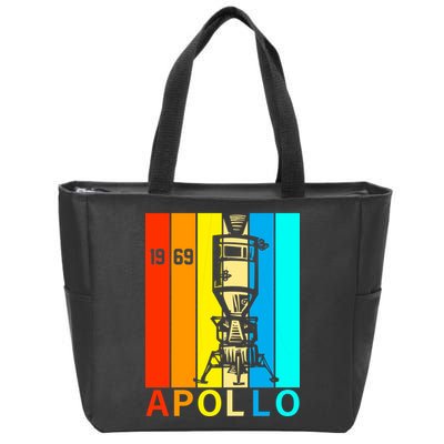 Retro Apollo 11 50th Anniversary 1969 Zip Tote Bag