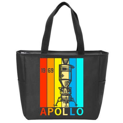 Retro Apollo 11 50th Anniversary 1969 Zip Tote Bag