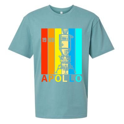 Retro Apollo 11 50th Anniversary 1969 Sueded Cloud Jersey T-Shirt