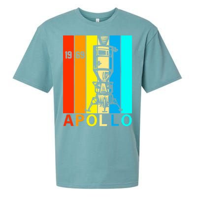 Retro Apollo 11 50th Anniversary 1969 Sueded Cloud Jersey T-Shirt