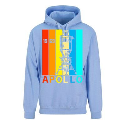 Retro Apollo 11 50th Anniversary 1969 Unisex Surf Hoodie