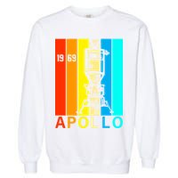 Retro Apollo 11 50th Anniversary 1969 Garment-Dyed Sweatshirt