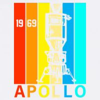Retro Apollo 11 50th Anniversary 1969 Garment-Dyed Sweatshirt