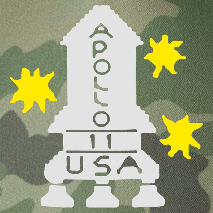 Retro Apollo 11 Spaceship Legacy Tie Dye Trucker Hat