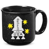 Retro Apollo 11 Spaceship 15oz Campfire Ceramic Mug