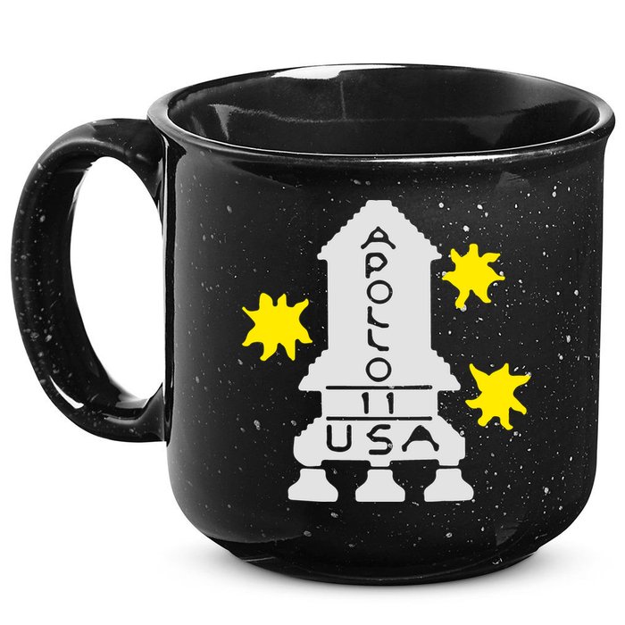 Retro Apollo 11 Spaceship 15oz Campfire Ceramic Mug
