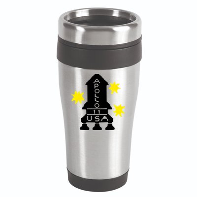 Retro Apollo 11 Spaceship 16oz Travel Tumbler