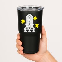 Retro Apollo 11 Spaceship Tumbler