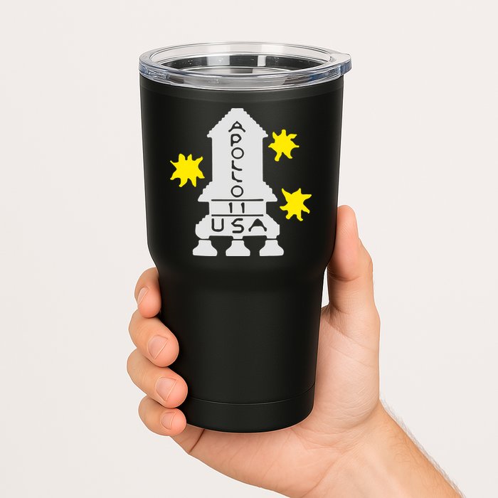 Retro Apollo 11 Spaceship Tumbler