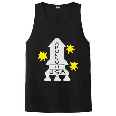 Retro Apollo 11 Spaceship PosiCharge Competitor Tank