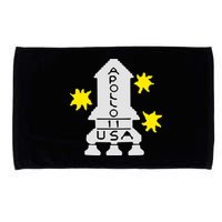 Retro Apollo 11 Spaceship Microfiber Hand Towel