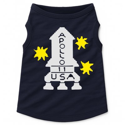 Retro Apollo 11 Spaceship Doggie Tank
