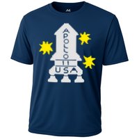 Retro Apollo 11 Spaceship Performance Shirt