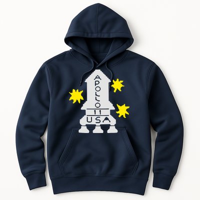 Retro Apollo 11 Spaceship Hoodie