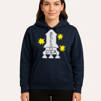 Retro Apollo 11 Spaceship Hoodie