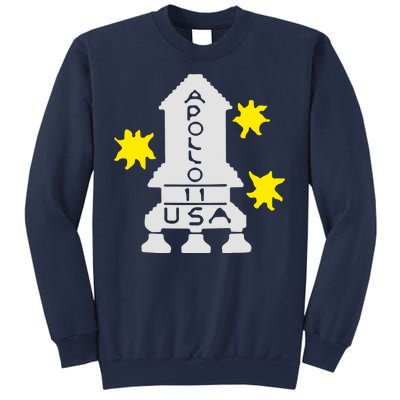 Retro Apollo 11 Spaceship Sweatshirt