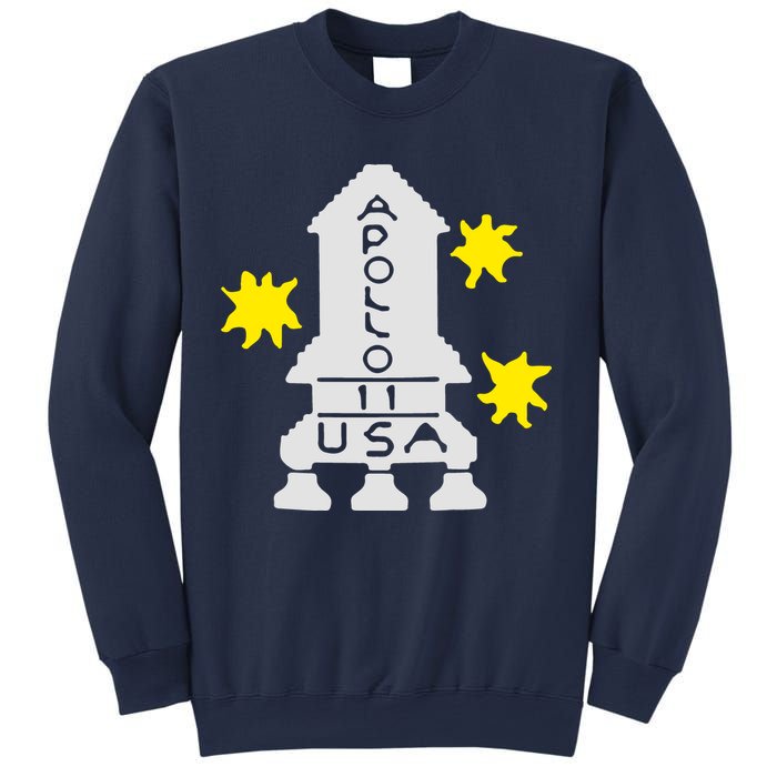 Retro Apollo 11 Spaceship Sweatshirt