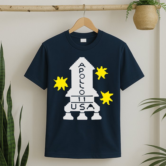 Retro Apollo 11 Spaceship T-Shirt