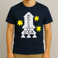 Retro Apollo 11 Spaceship T-Shirt