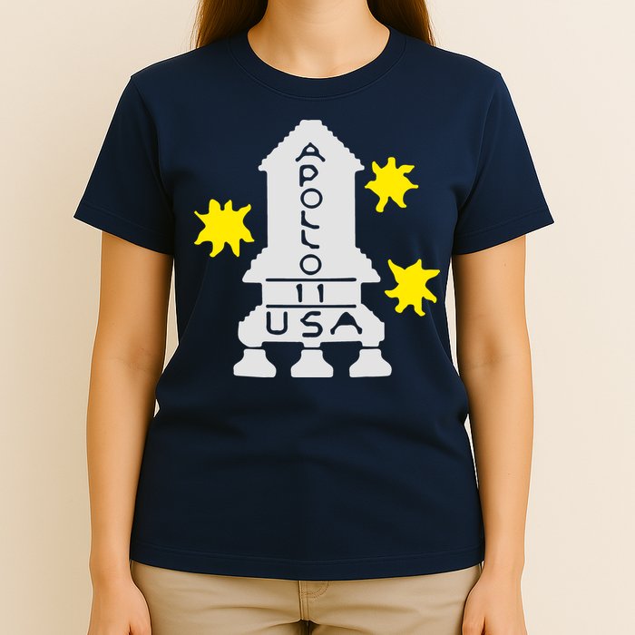 Retro Apollo 11 Spaceship T-Shirt