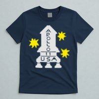 Retro Apollo 11 Spaceship T-Shirt