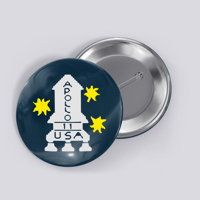 Retro Apollo 11 Spaceship Button
