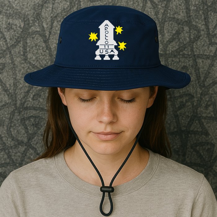 Retro Apollo 11 Spaceship Bucket Hat